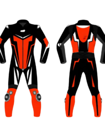 motorbike leather racing suit