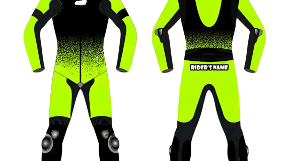 motorbike leather racing suit