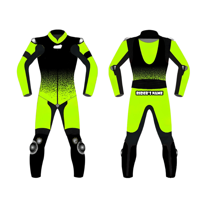 motorbike leather racing suit