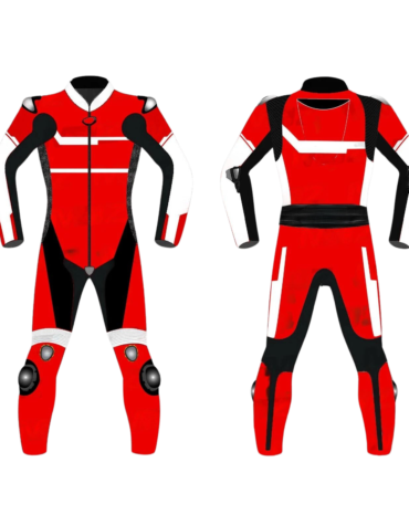 motorbike leather racing suit