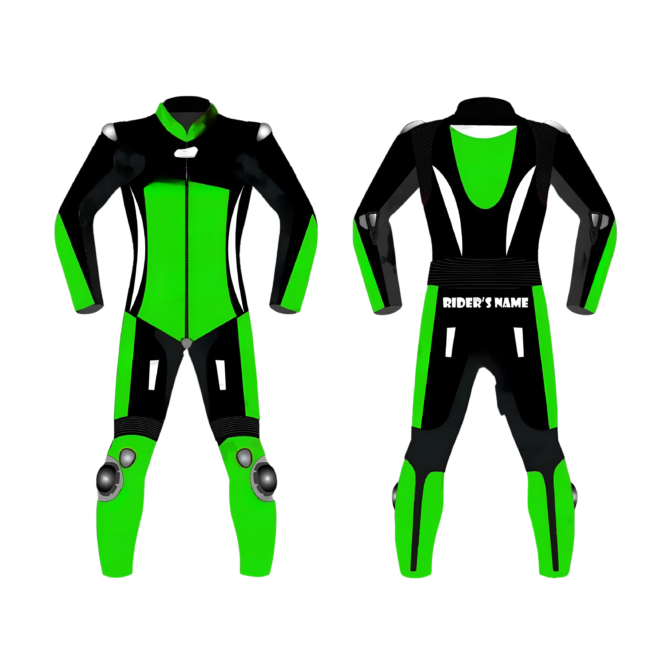 motorbike leather racing suit