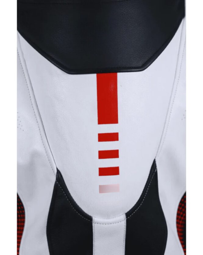 titanium rr one piece leather suit